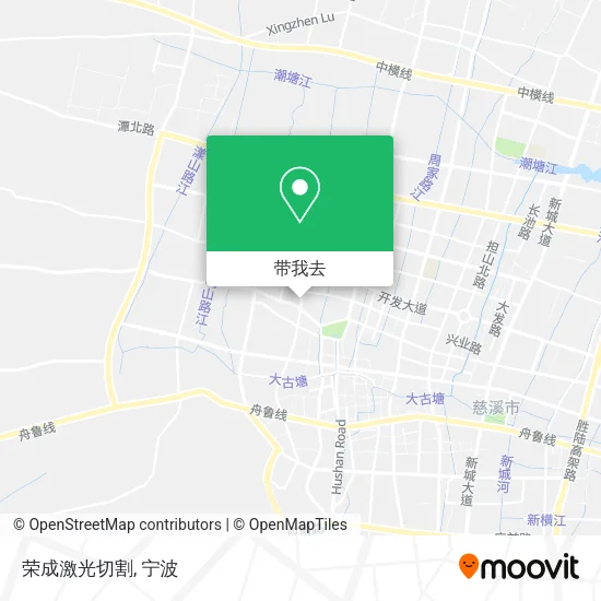 荣成激光切割地图