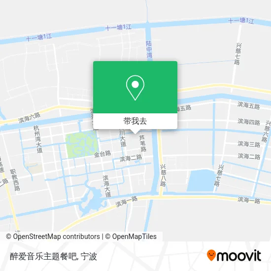 醉爱音乐主题餐吧地图