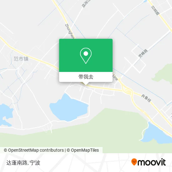 达蓬南路地图