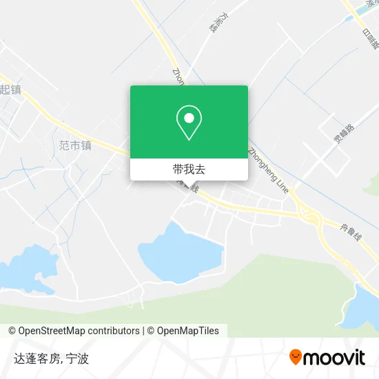达蓬客房地图