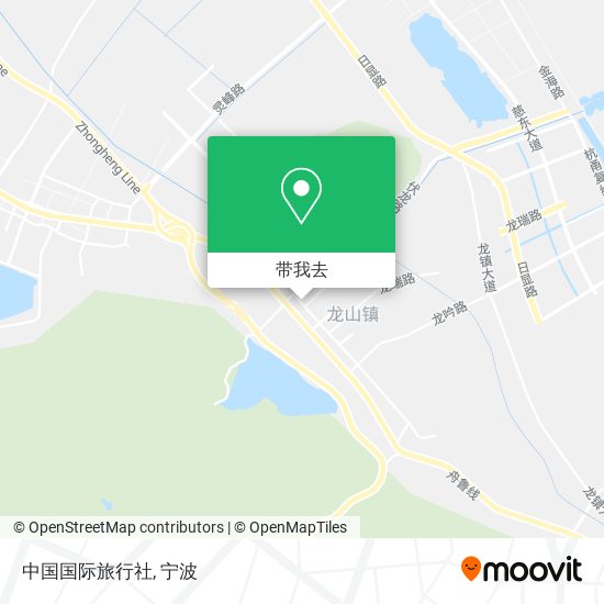 中国国际旅行社地图