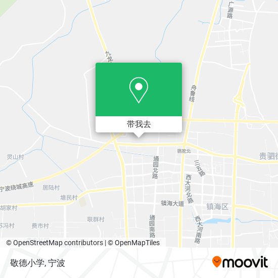敬德小学地图