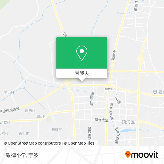 敬德小学地图