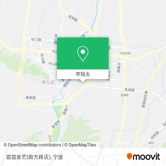 霞霞发艺(前方路店)地图