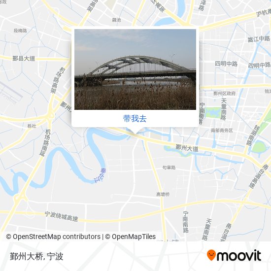 鄞州大桥地图