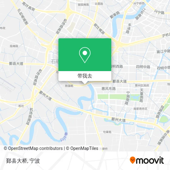 鄞县大桥地图
