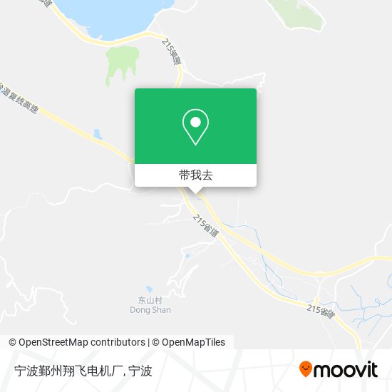 宁波鄞州翔飞电机厂地图