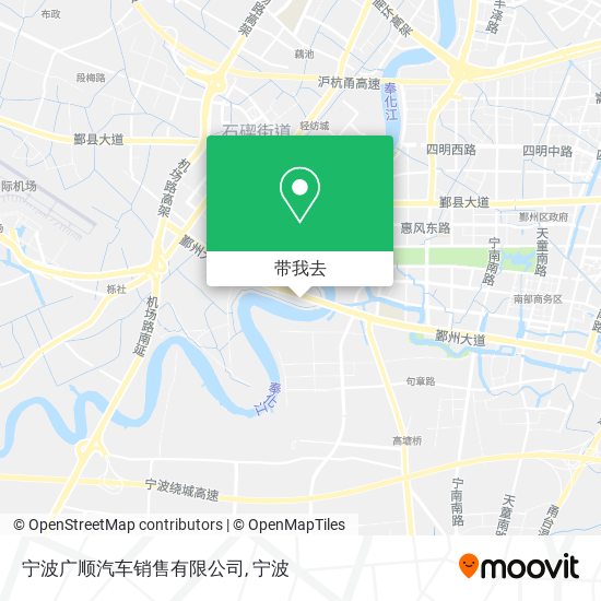 宁波广顺汽车销售有限公司地图