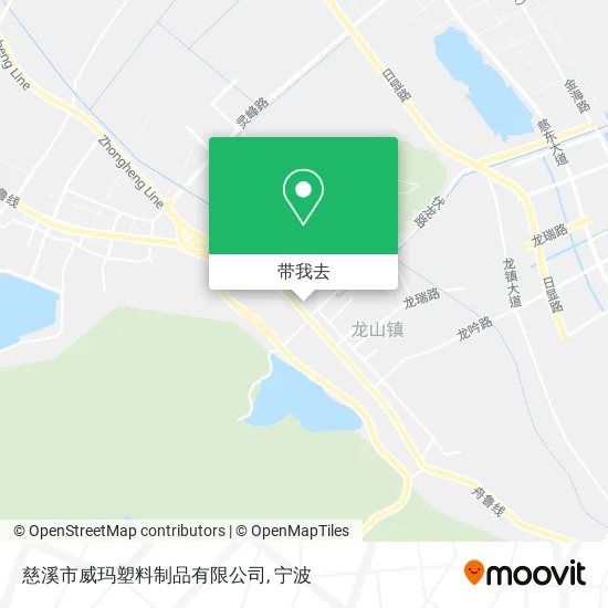 慈溪市威玛塑料制品有限公司地图