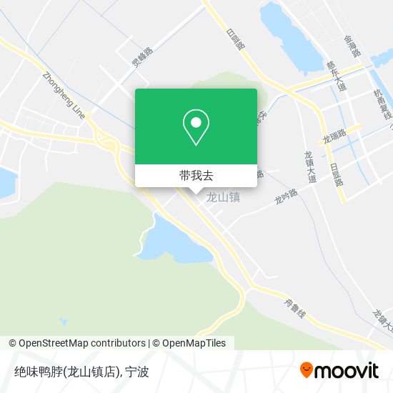 绝味鸭脖(龙山镇店)地图