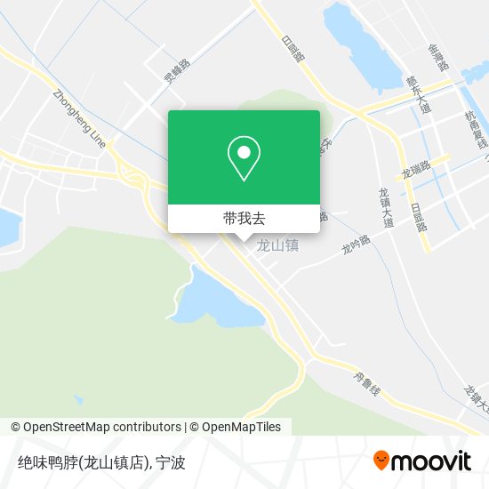 绝味鸭脖(龙山镇店)地图