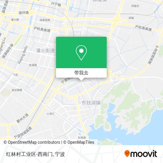 红林村工业区-西南门地图