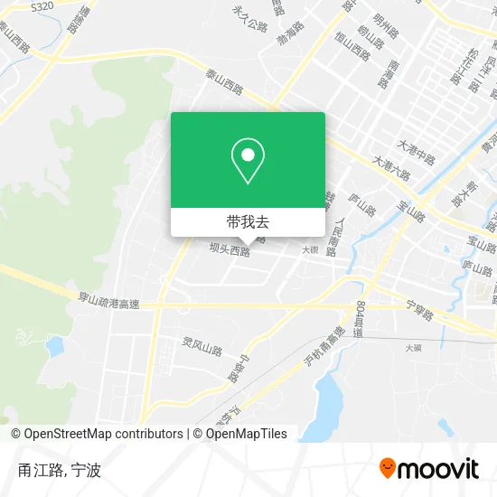 甬江路地图