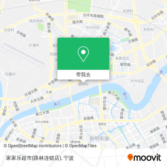家家乐超市(路林连锁店)地图
