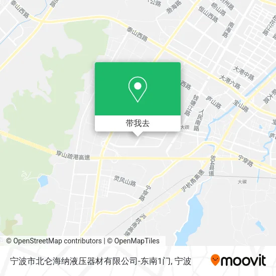 宁波市北仑海纳液压器材有限公司-东南1门地图