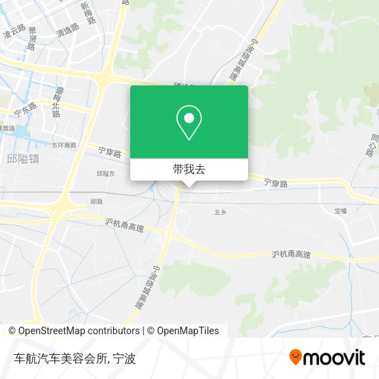 车航汽车美容会所地图