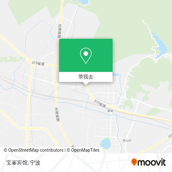 宝峯宾馆地图
