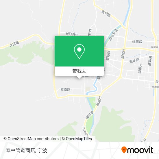 奉中管道商店地图