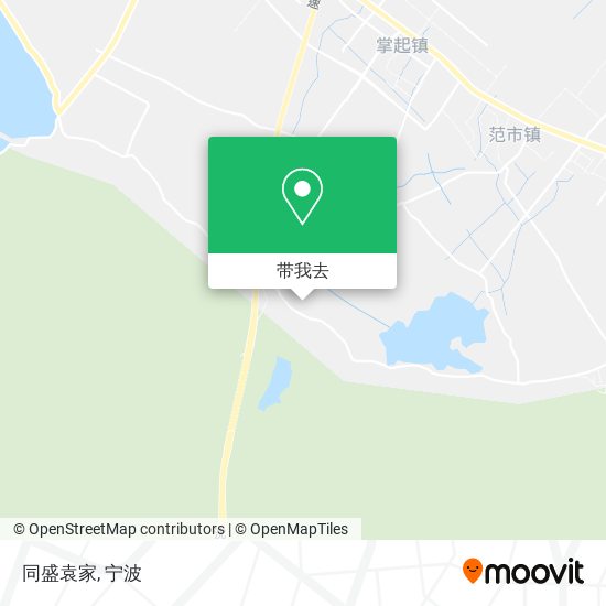 同盛袁家地图