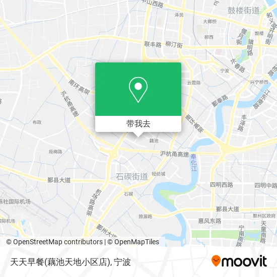 天天早餐(藕池天地小区店)地图