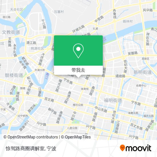 惊驾路商圈调解室地图