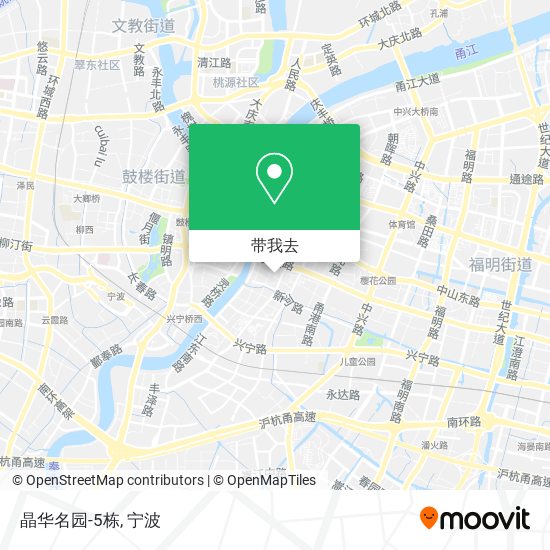 晶华名园-5栋地图