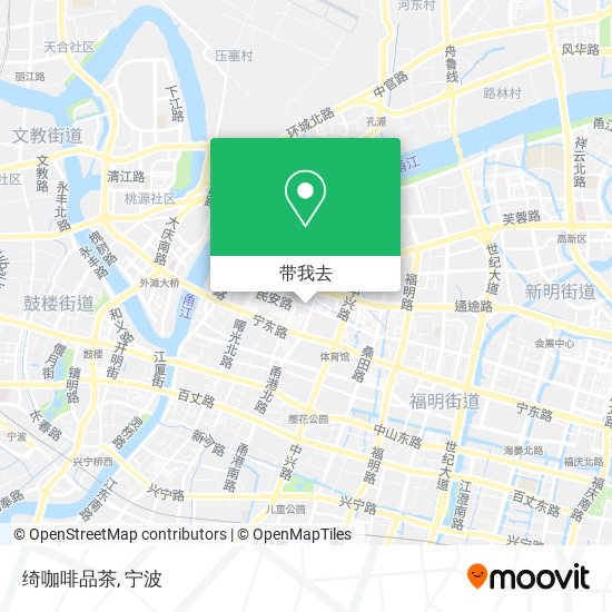 绮咖啡品茶地图