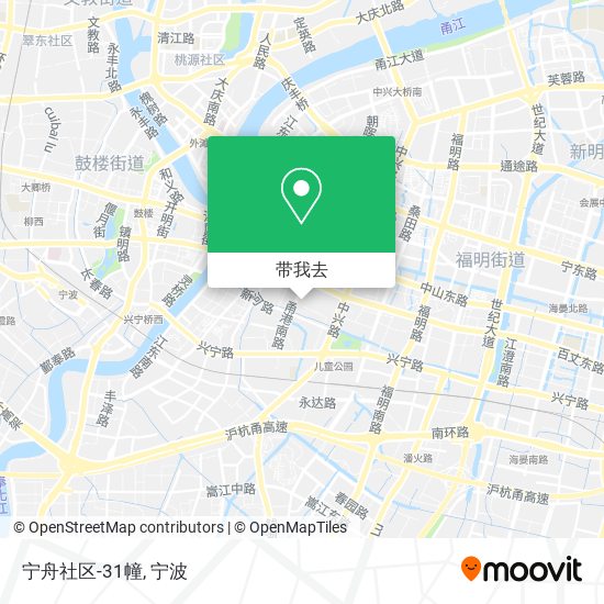 宁舟社区-31幢地图