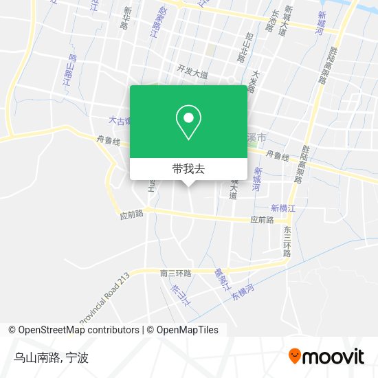 乌山南路地图