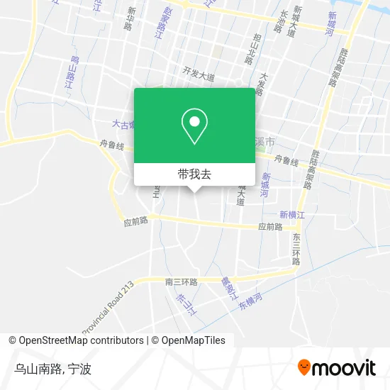 乌山南路地图