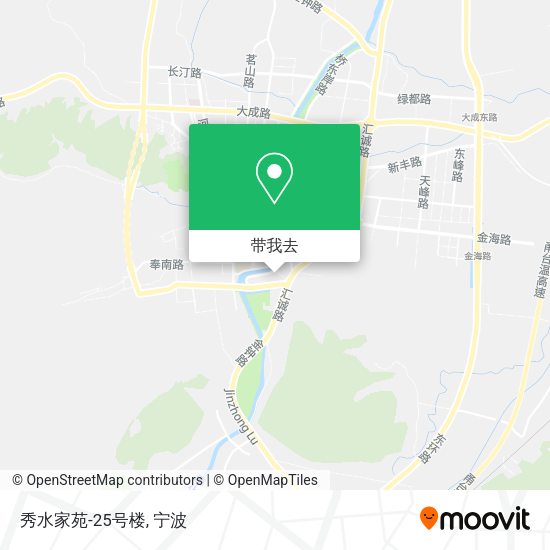 秀水家苑-25号楼地图