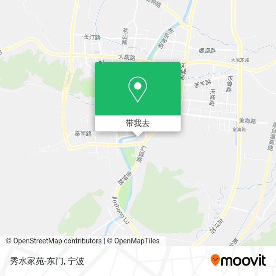 秀水家苑-东门地图