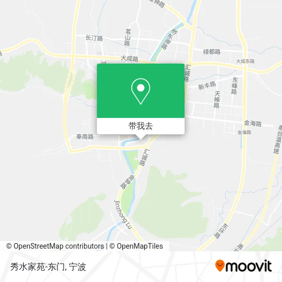 秀水家苑-东门地图
