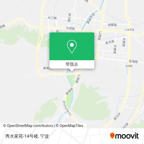秀水家苑-14号楼地图