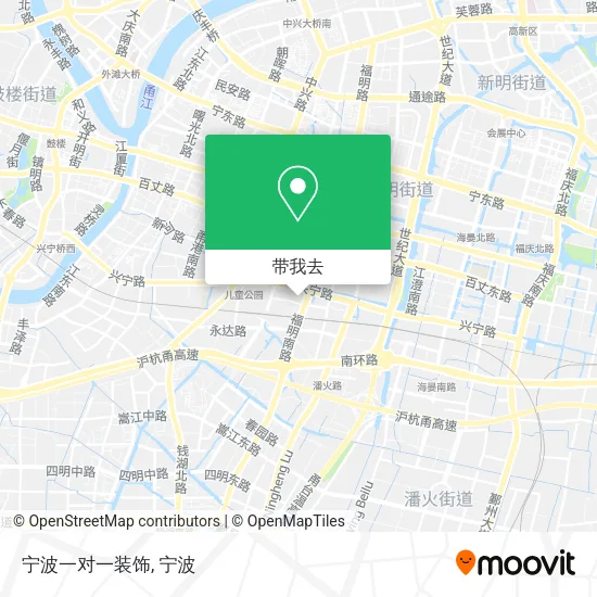 宁波一对一装饰地图