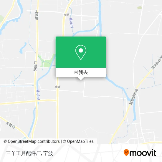三羊工具配件厂地图