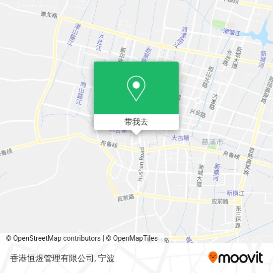香港恒煜管理有限公司地图