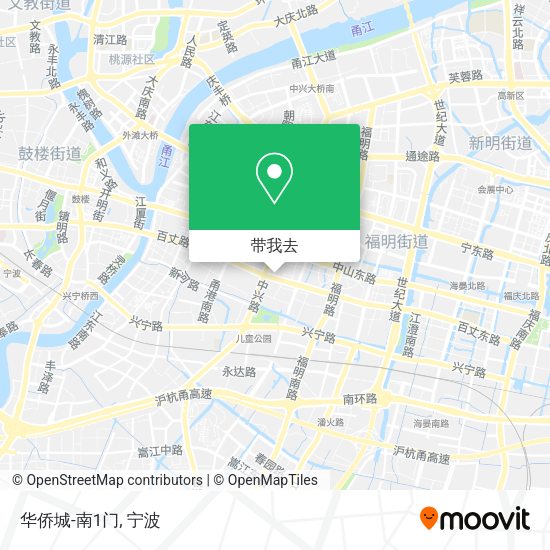 华侨城-南1门地图