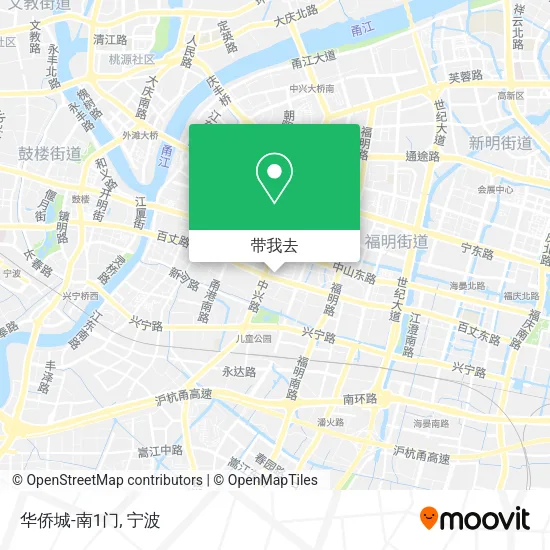 华侨城-南1门地图
