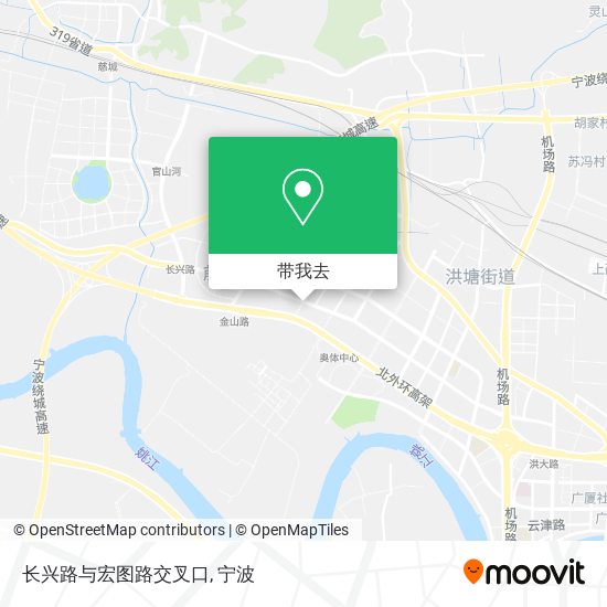 长兴路与宏图路交叉口地图