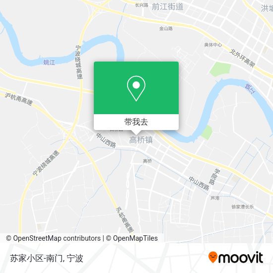苏家小区-南门地图
