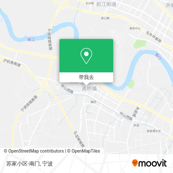 苏家小区-南门地图