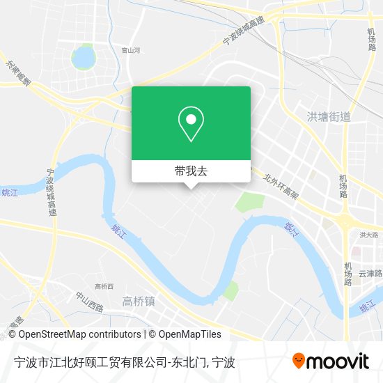 宁波市江北好颐工贸有限公司-东北门地图