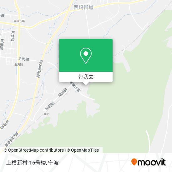 上横新村-16号楼地图