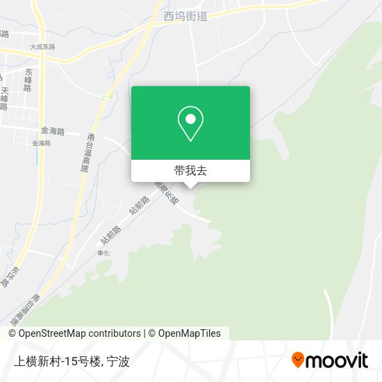 上横新村-15号楼地图