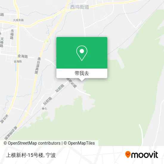上横新村-15号楼地图