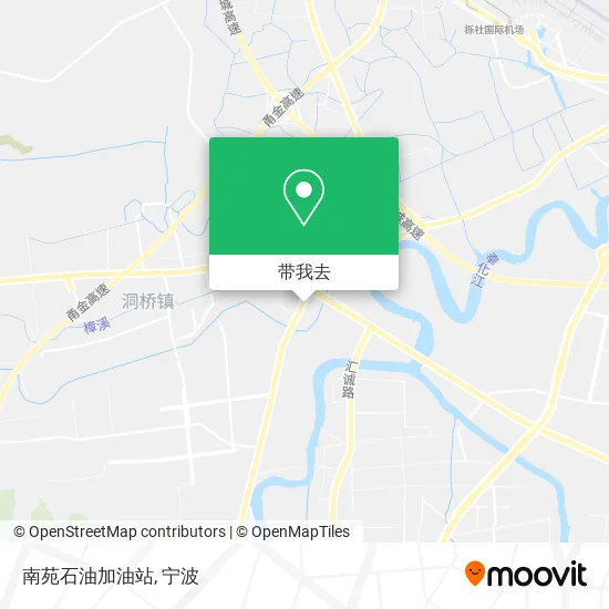 南苑石油加油站地图