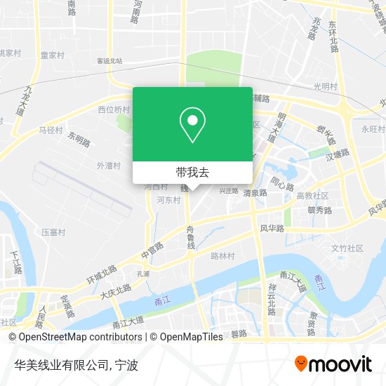 华美线业有限公司地图