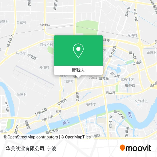 华美线业有限公司地图