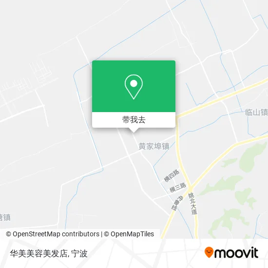 华美美容美发店地图
